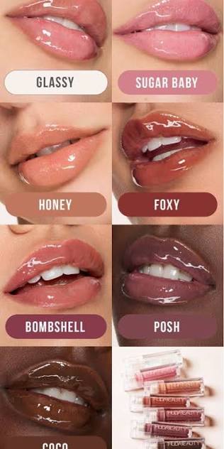 Huda beauty fauxfiller lipglosses